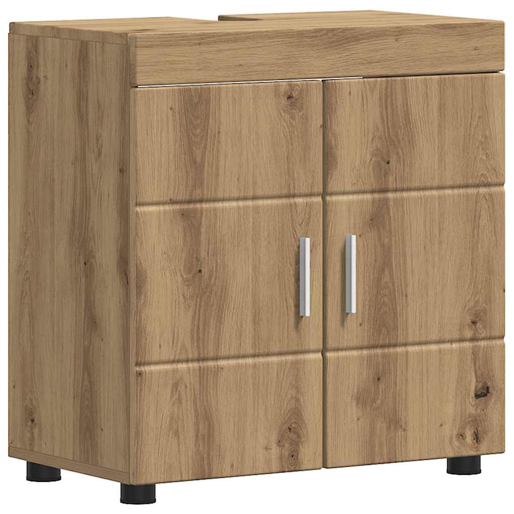 Bad vaskeskap artisan eik 60 x 34 x 63 cm Konstruert tre