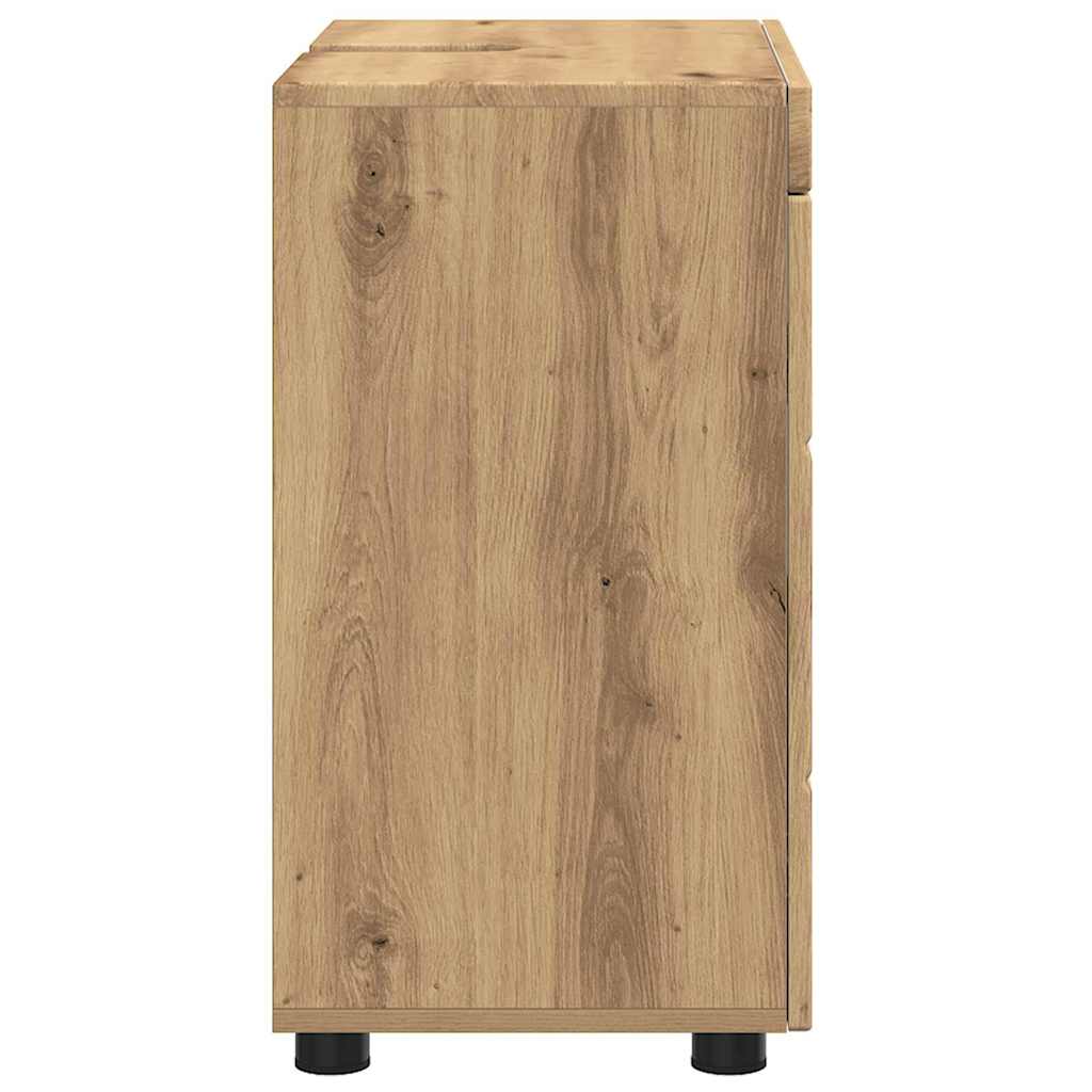 Bad vaskeskap artisan eik 60 x 34 x 63 cm Konstruert tre