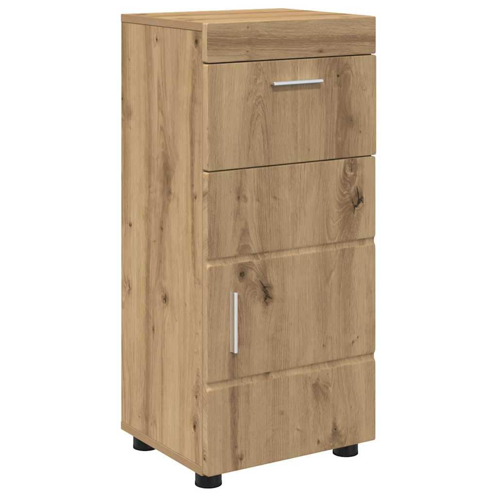Baderomsskap artisan eik 37 x 31.5 x 82 cm Konstruert tre