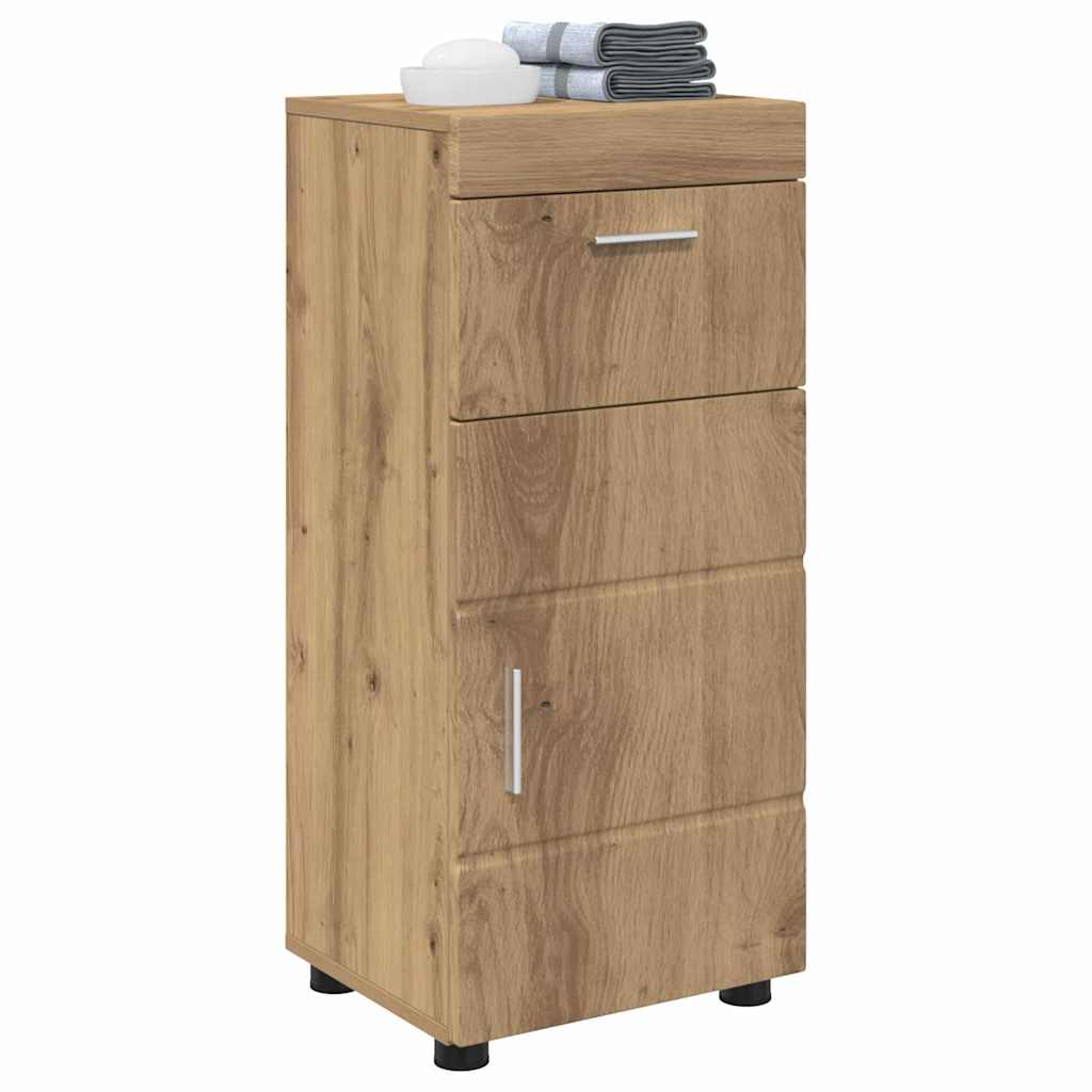 Baderomsskap artisan eik 37 x 31.5 x 82 cm Konstruert tre