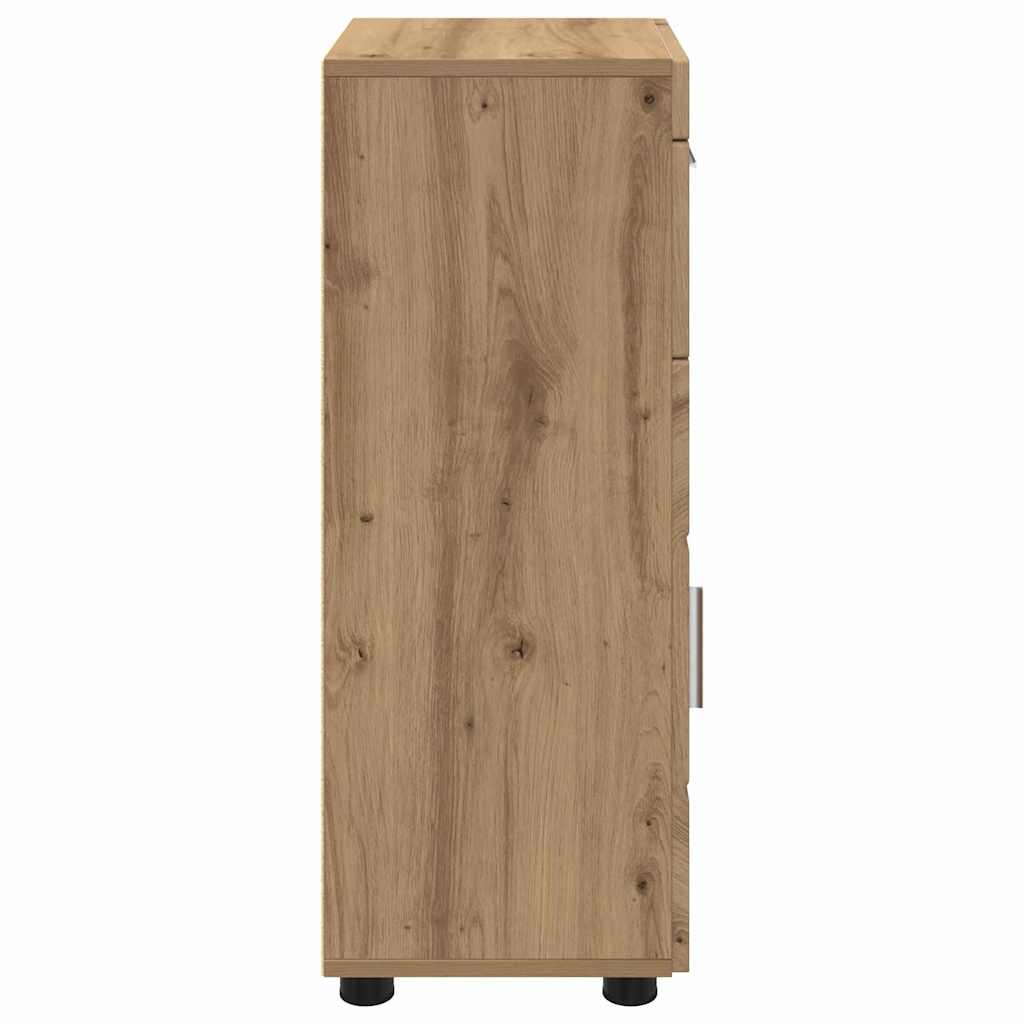 Baderomsskap artisan eik 37 x 31.5 x 82 cm Konstruert tre