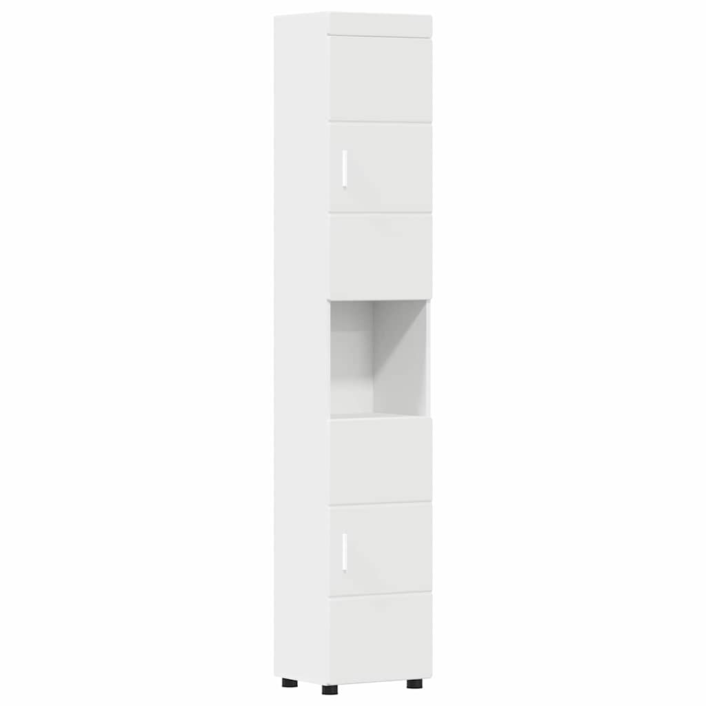 Baderomsskap TULUM Hvit 37 x 31.5 x 203 cm Konstruert tre