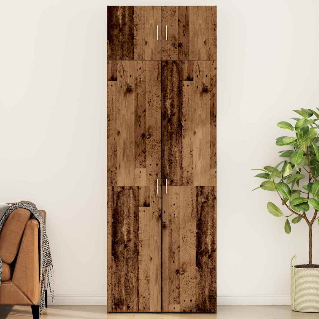 Skap Gammelt Tre 80 x 42.5 x 225 cm