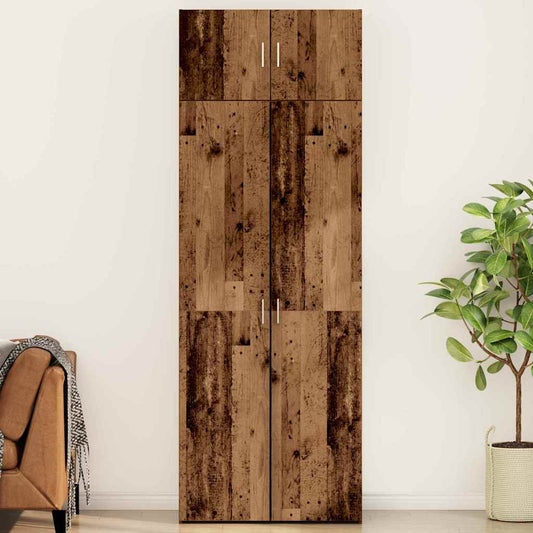 Skap Gammelt Tre 80 x 42.5 x 225 cm