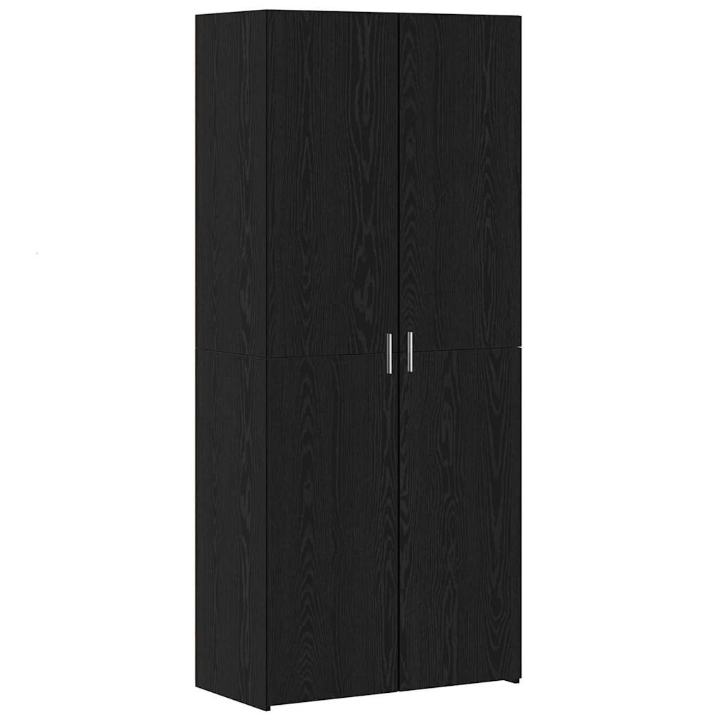Skap Svart Eik 80 x 41 x 225 cm