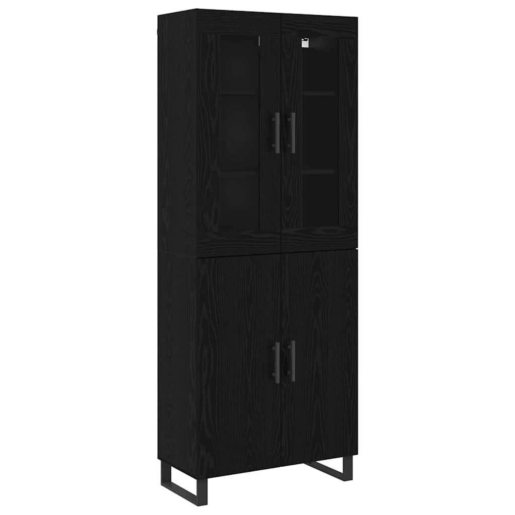 Skap Svart Eik 69.5 x 34 x 90 cm