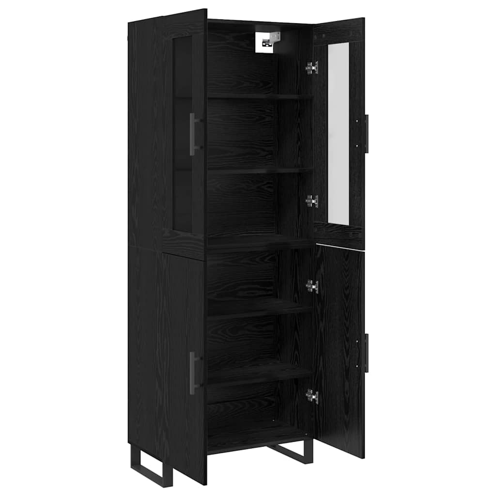 Skap Svart Eik 69.5 x 34 x 90 cm