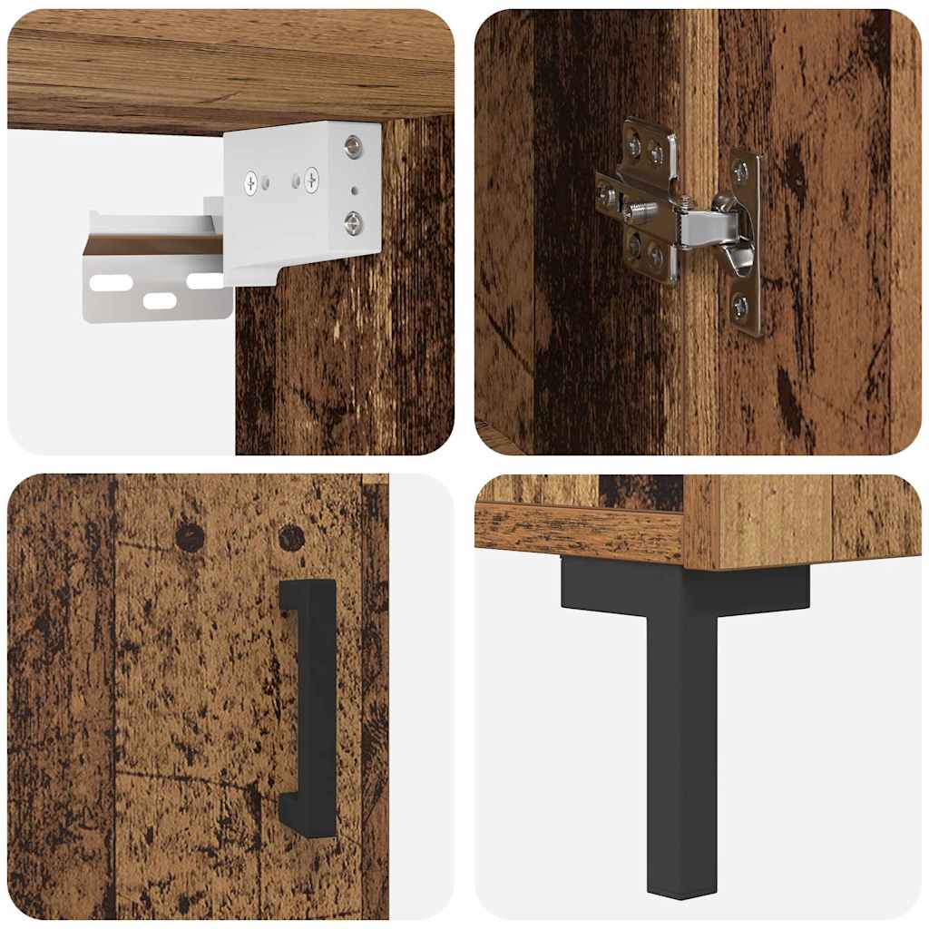 Skap Gammelt Tre 69.5 x 34 x 180 cm