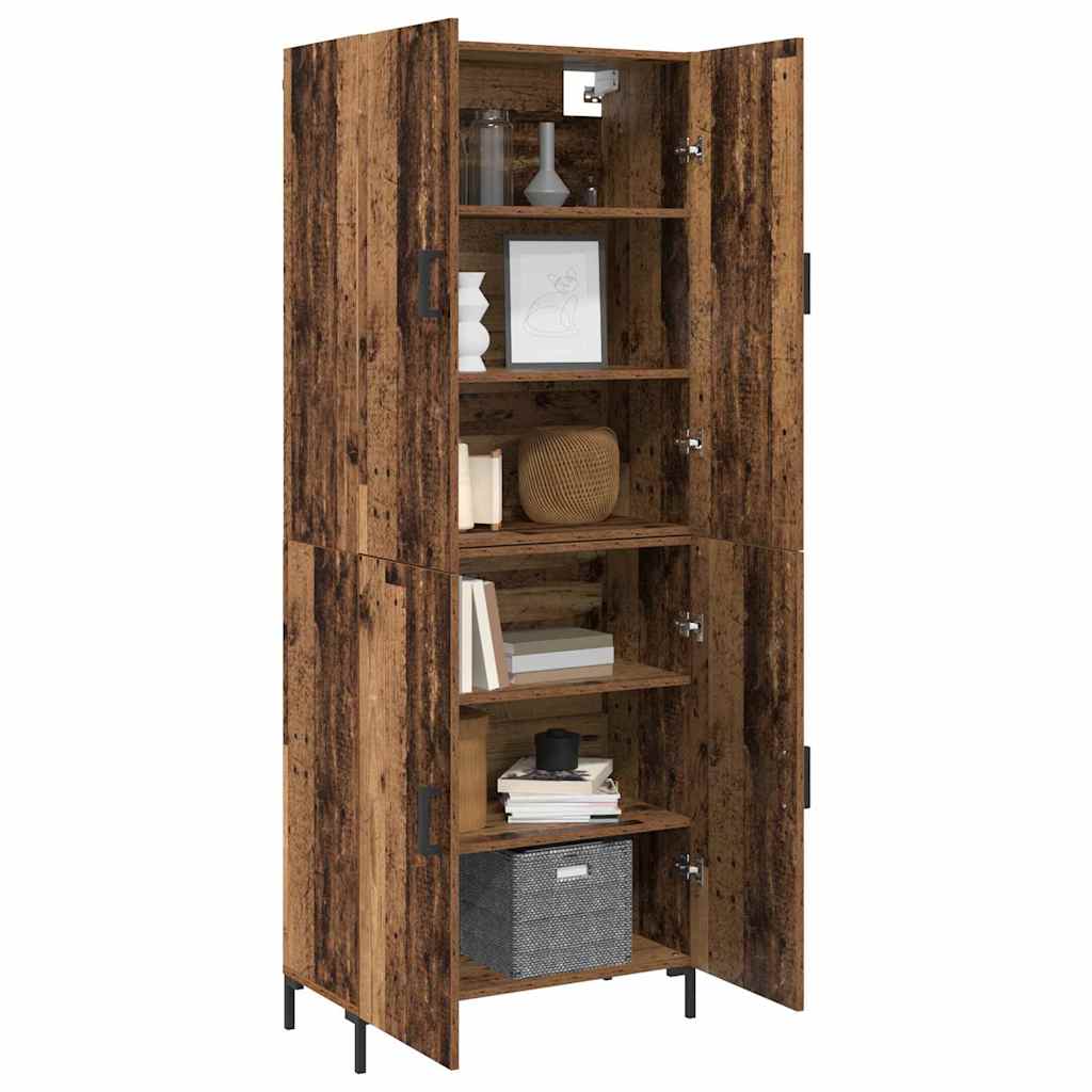 Skap Gammelt Tre 69.5 x 34 x 180 cm