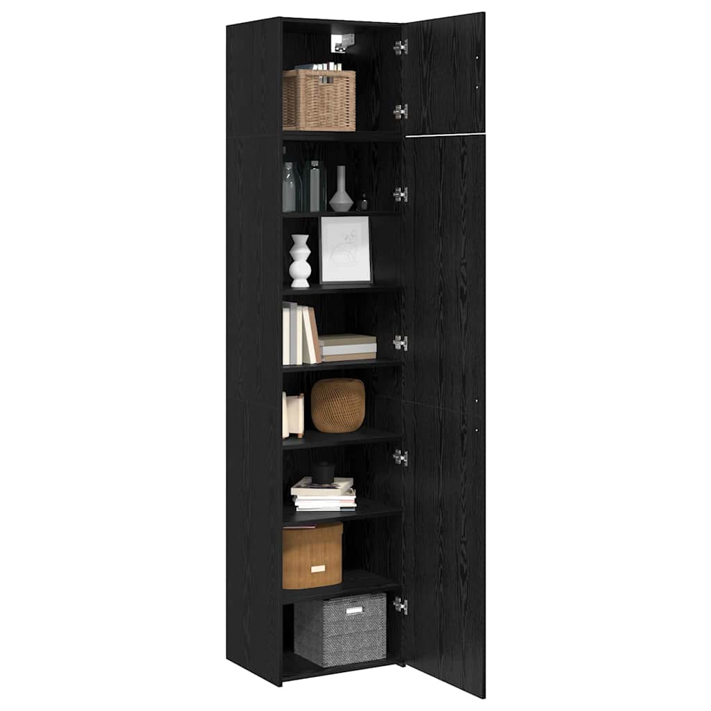 Skap Svart Eik 50 x 41 x 225 cm