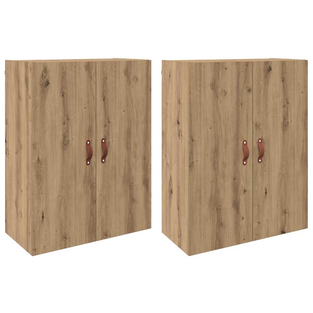 Veggskap Artisan Eik 2 stk 69.5 x 34 x 90 cm