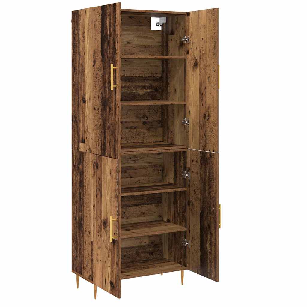 Skap Gammelt Tre 69.5 x 34 x 180 cm