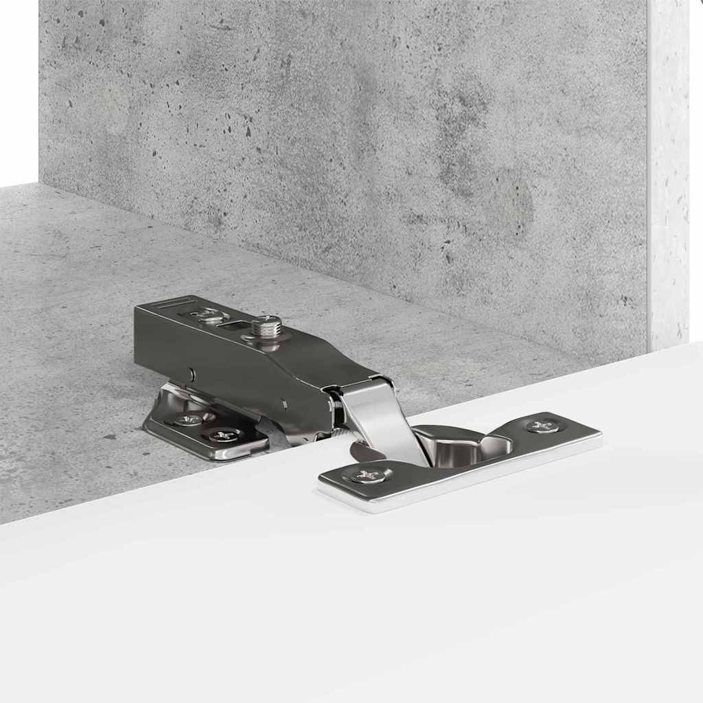 TV Veggskap 2 pcs Betong 60 x 31 x 29,5 cm Konstruert tre