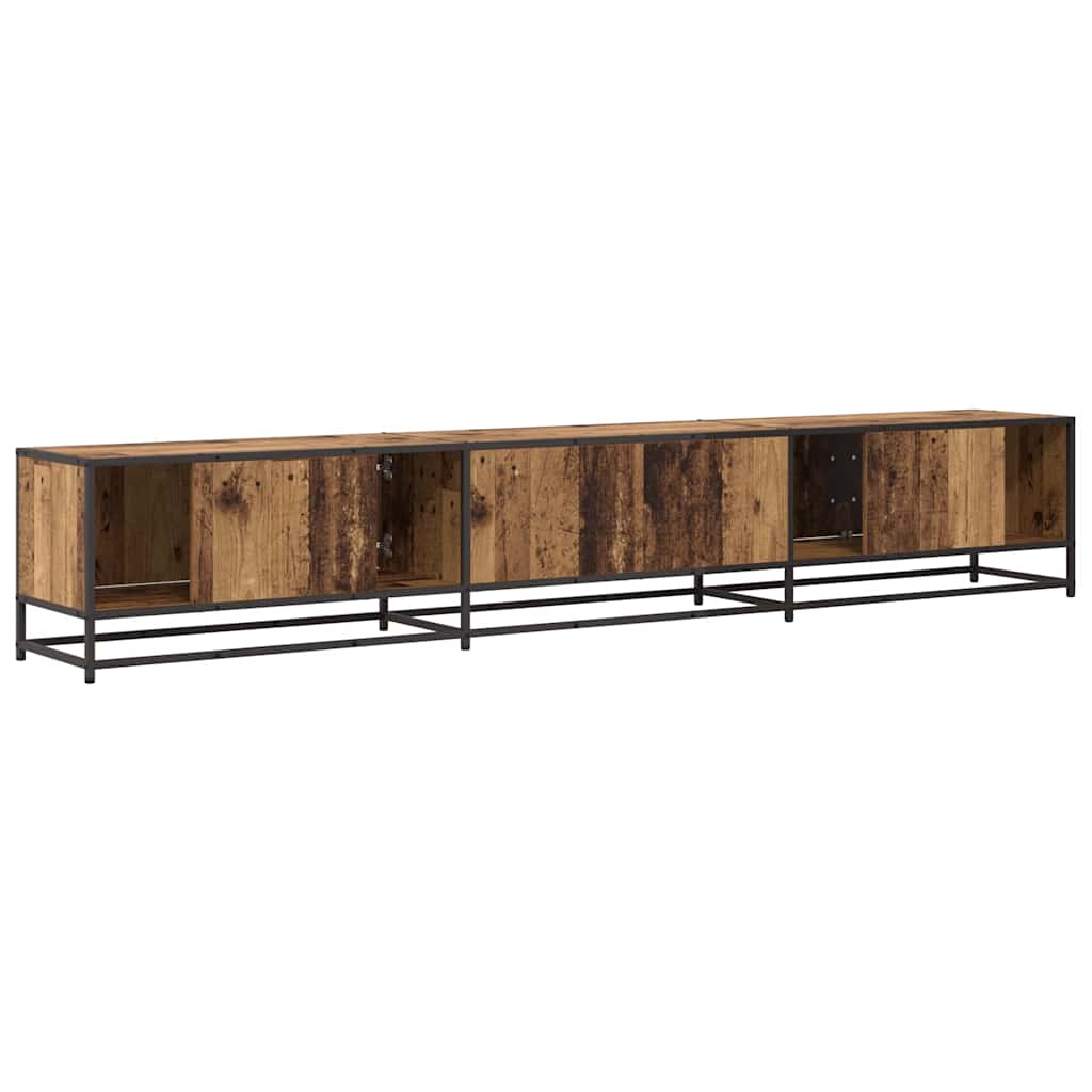 TV-Møbel Gammelt Tre TV-skap 240 x 35 x 41 cm