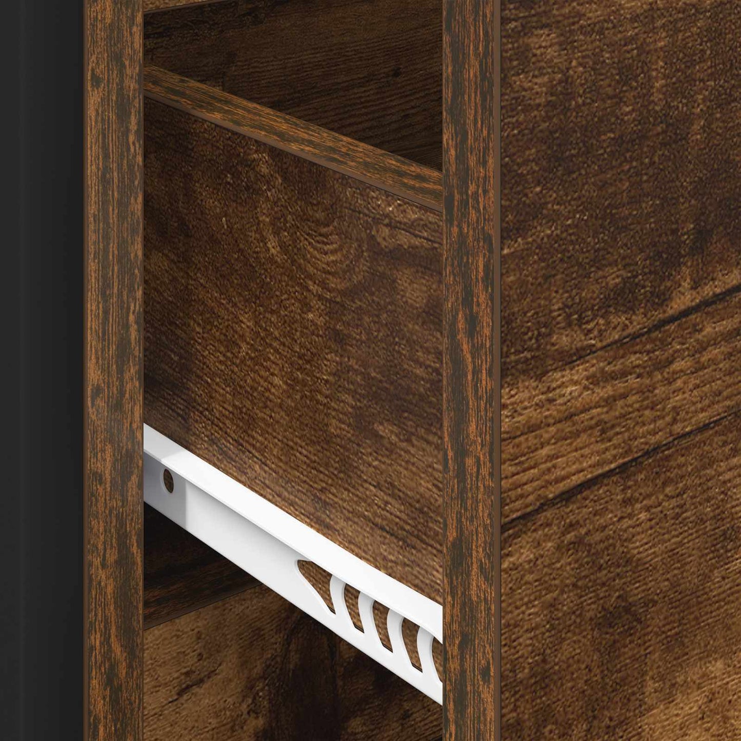 Skjenk Røkt Eik med skuff 79 x 36 x 75.5 cm