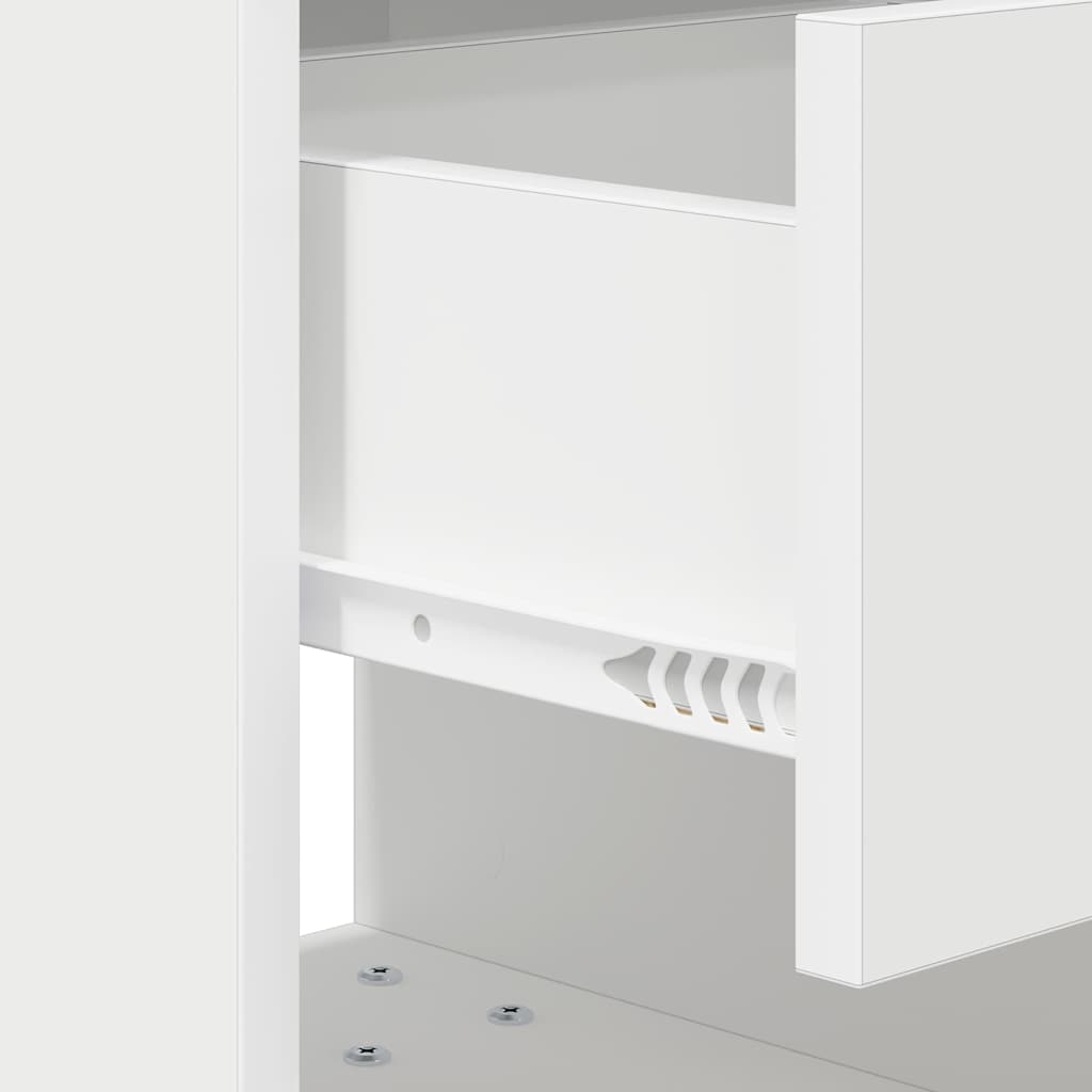 Nattbord Sengbord Hvit 40,5 x 40 x 48 cm