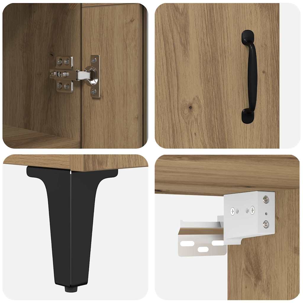 Skap Artisan Eik 69,5 x 34 x 180 cm