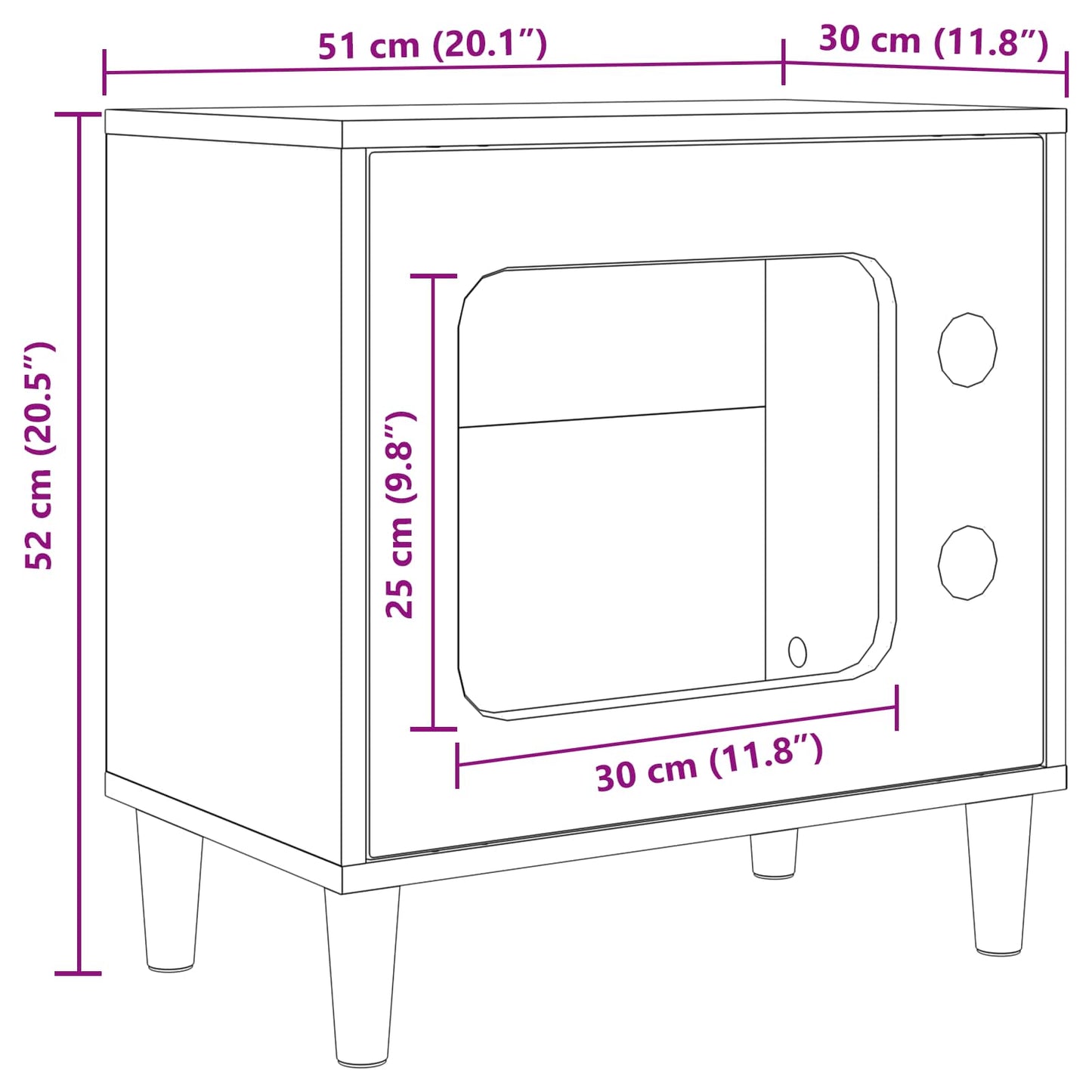 Katt Hus Gammelt tre 51 x 30 x 52 cm Konstruert tre