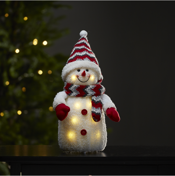 Belysning jul Snømann 38 cm