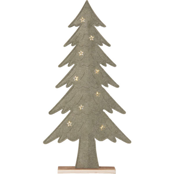 Belysning Jul Gran Ull 44,50 cm