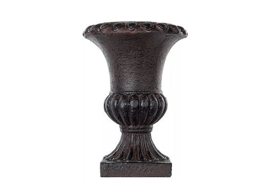 Blomsterpotte Blomsterkrukke Pokal antikk brun - 30cm