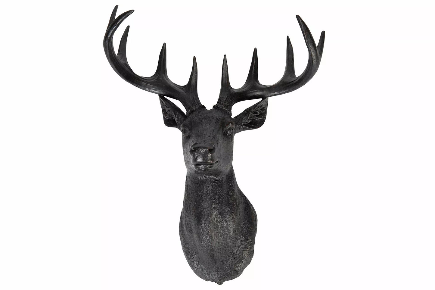 Innendørs Julepynt Pynt Hjortehode Poly 37x19x48cm