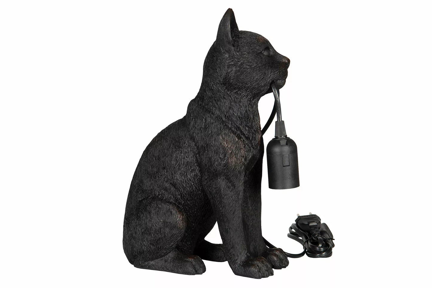 Bordlampe Katt Polyresin 22x14x30,5cm