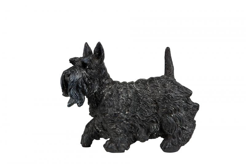 Dekorasjon Dog Scottish Terrier Poly 13x12,5cm