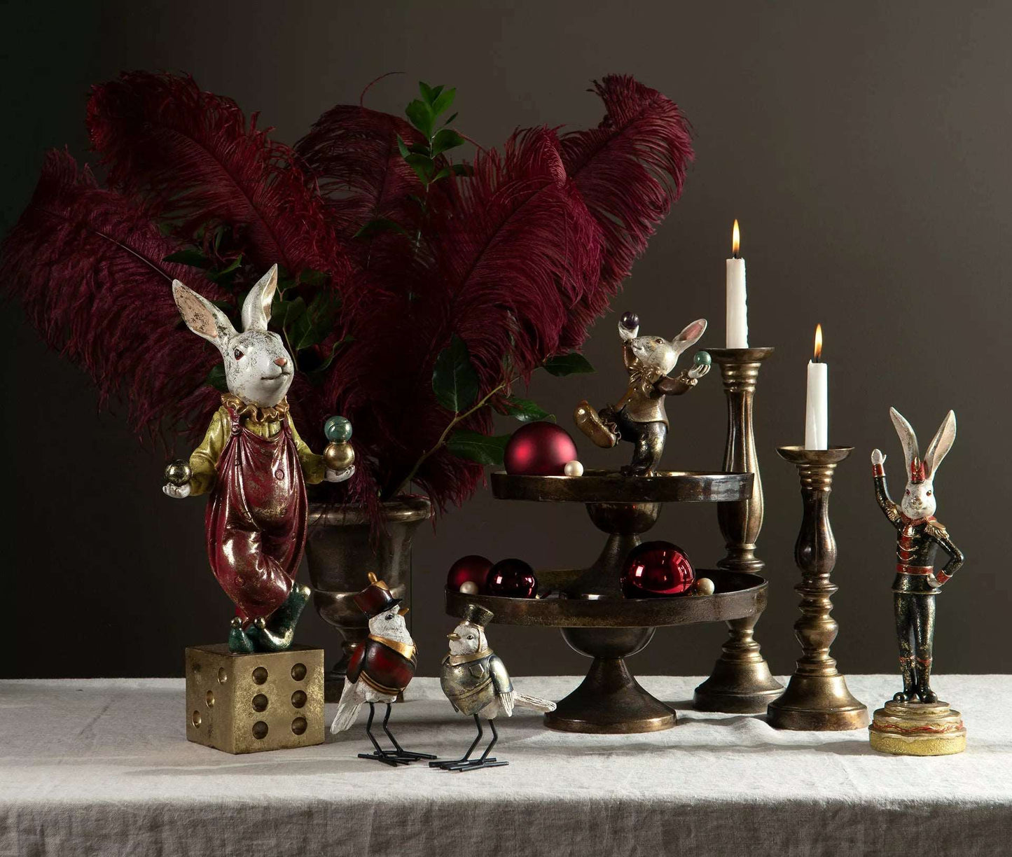 Kanin Tärning polyresin 50cm