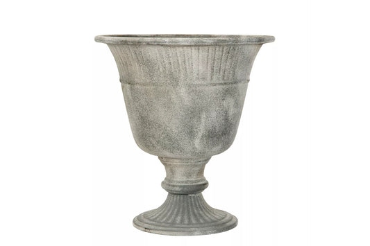 Blomsterpotte Blomsterkrukke Pokal Grå 29x29x32cm