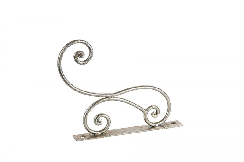 Lyslykt Lyktkrok Vegg 17,5 cm - Antikk sølv SALG