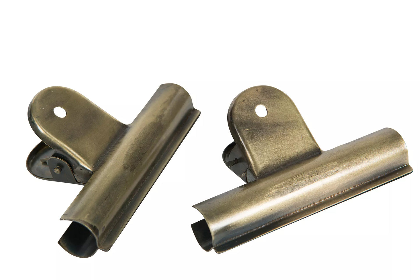 Dekorasjon klemme Stor Antik Messing 10x6cm 2-pack