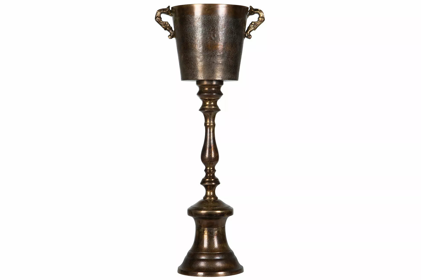 Vinstativ Iskjøler til fots Brent messing 35x82cm