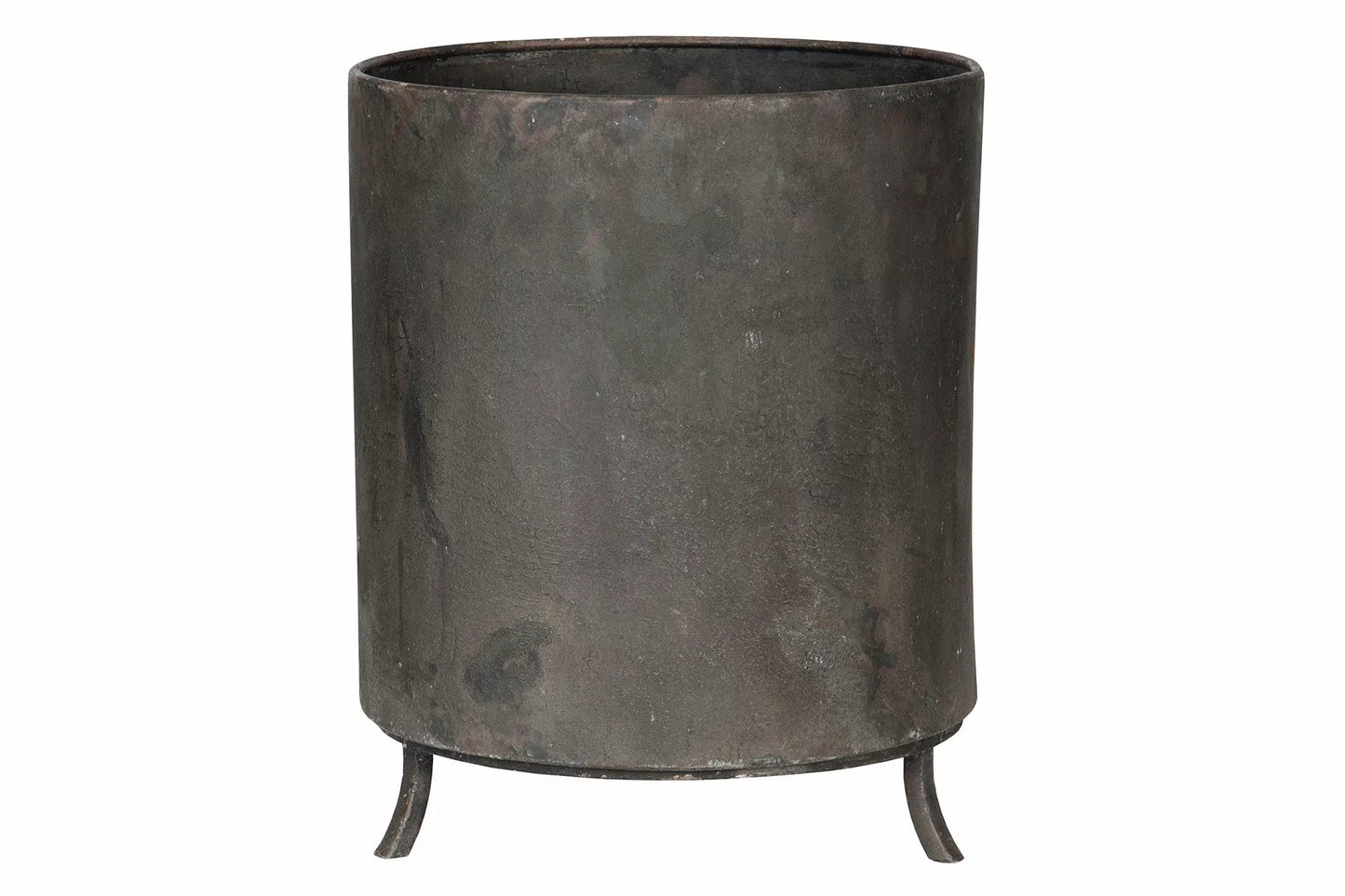 Blomsterpotte Blomsterkrukke Krukkering på fot til blomsterpotte Metall 3-pack