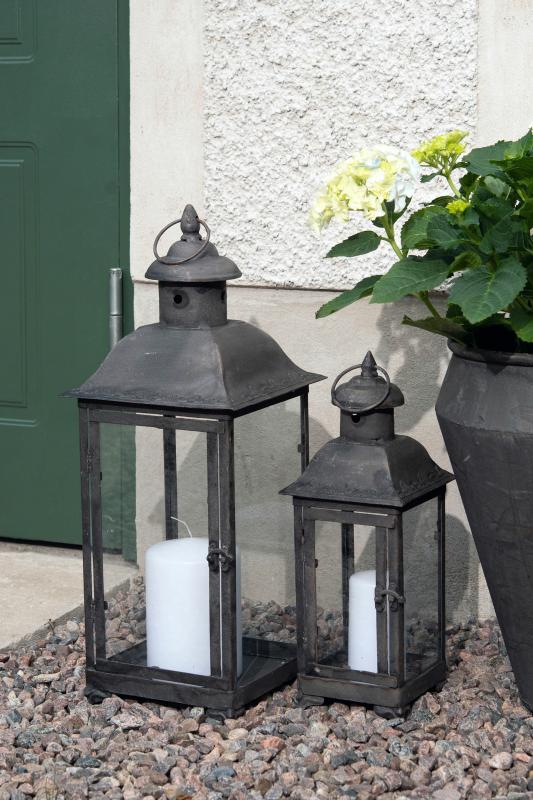 Lyslykt Shine Metall 2-pack