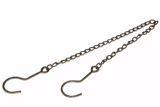 Hengende Hylle Kjede med kroker Metall 4-pack 70cm