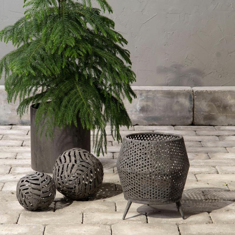 Lyslykt Lantern Marshall Holder Korg Metall 23x26,5cm