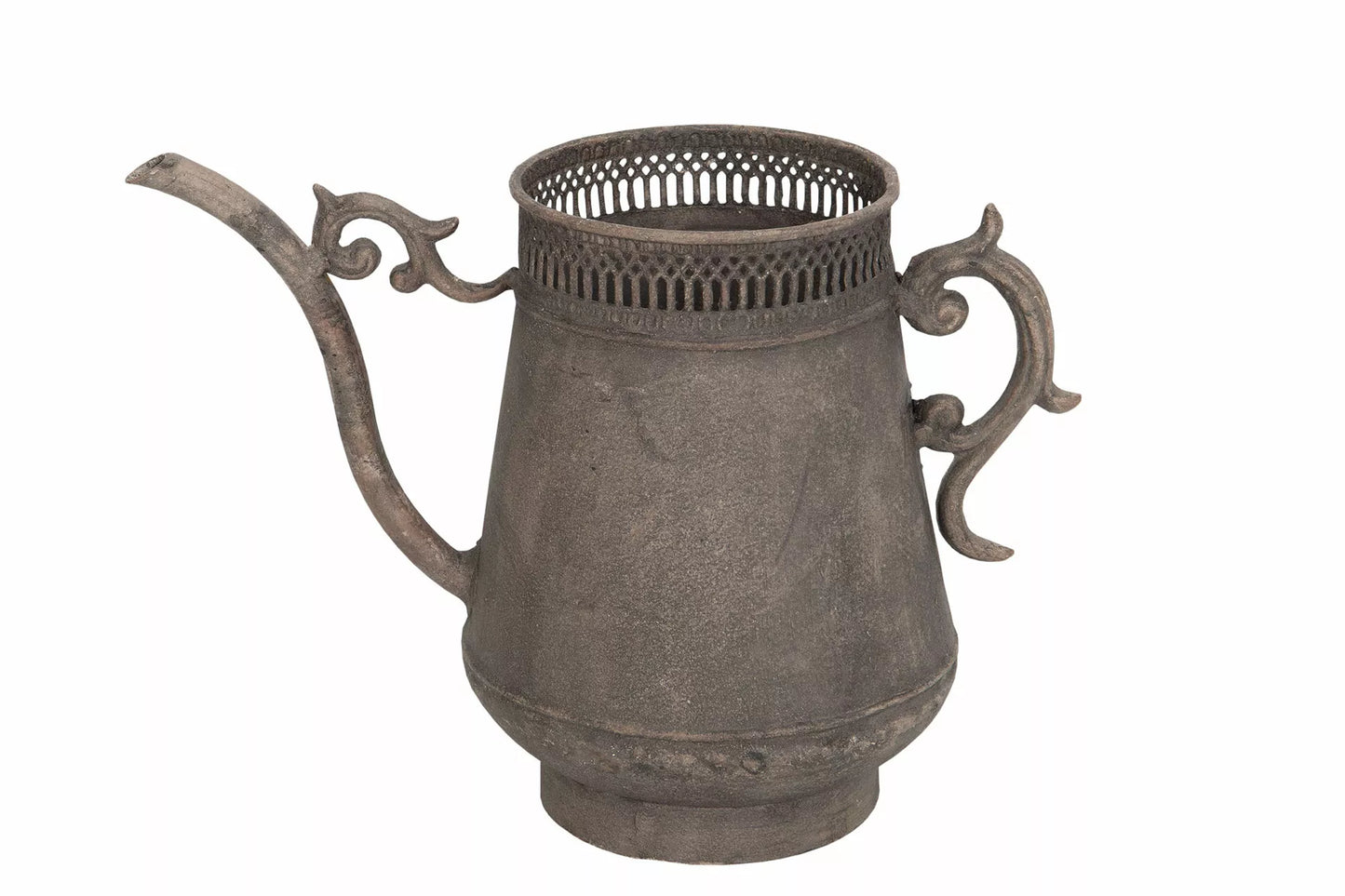 Dekorativ Kanna Lea Metall 30x25cm I lager: Vecka 9
