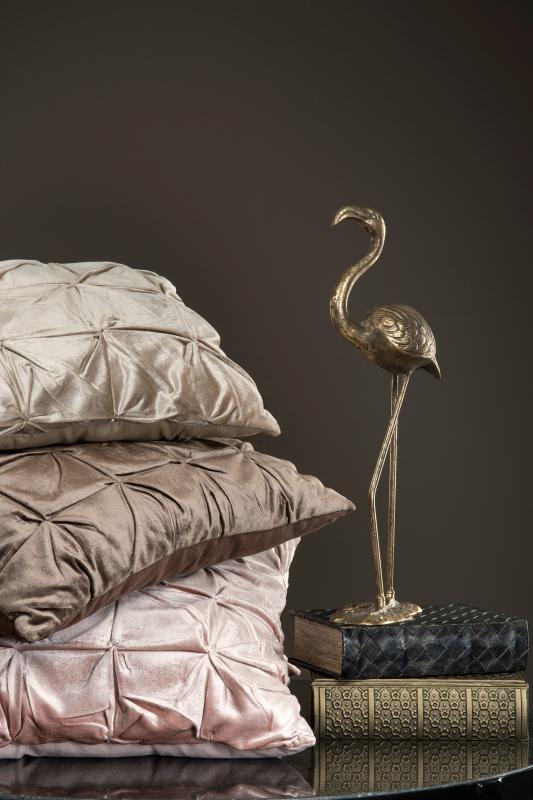 Putetrekk Dream Fløyel 60x60 cm - beige