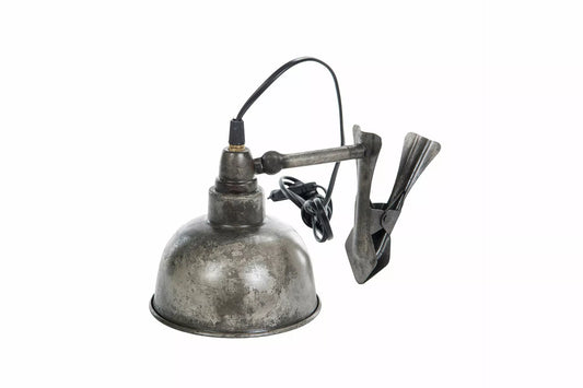 Vegglampe med Clip El - Cloudy grå