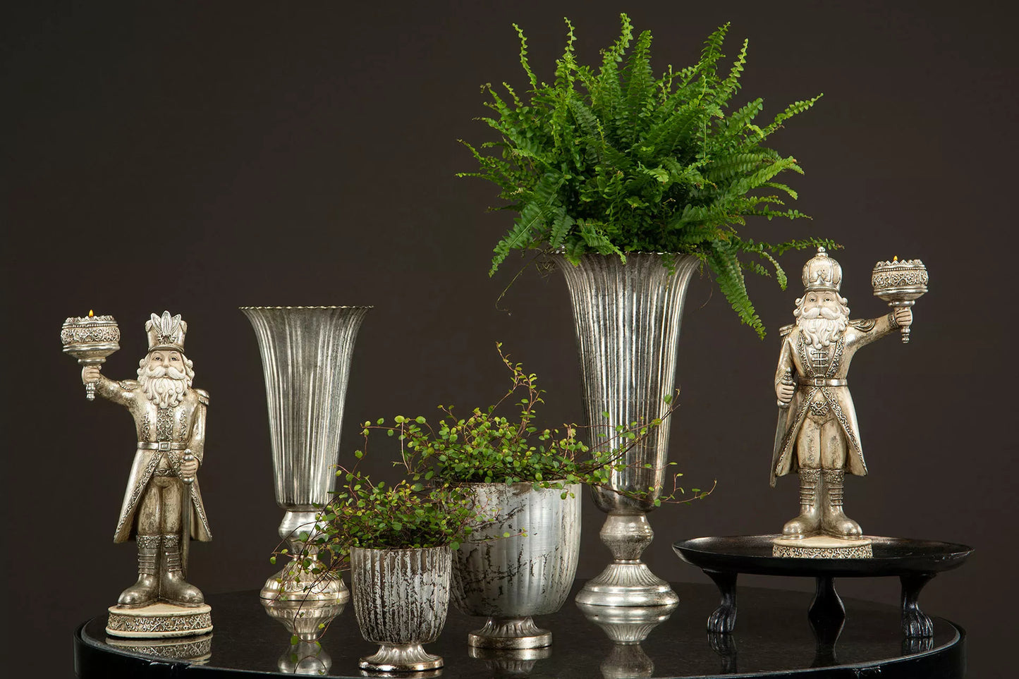 Blomsterpotte Blomsterkrukke Pokal Rex Champagne Ø21x42cm