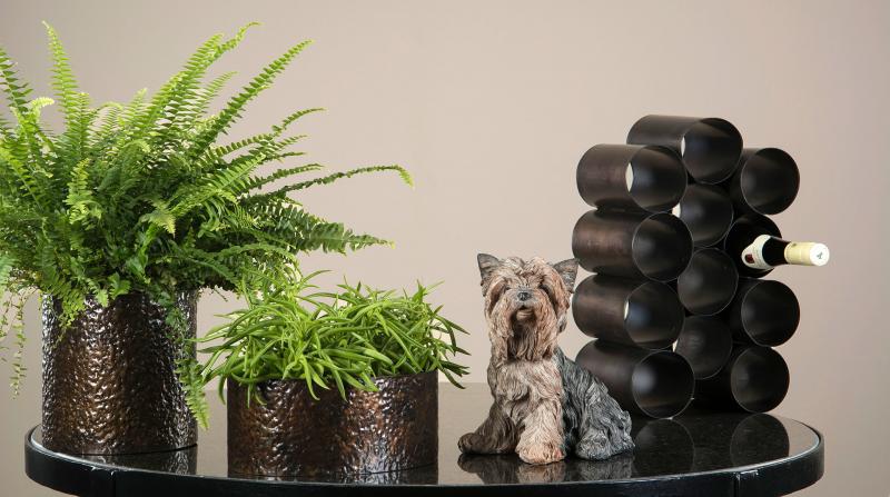 krukke Ru Oval 3-pack - antikk brun