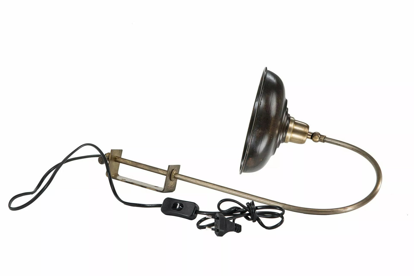 Vegglampe Noa Brun Antikk 20x24 48cm