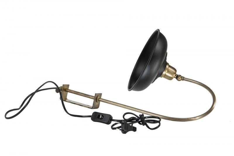 Vegglampe Noa Sort 20x24 48cm