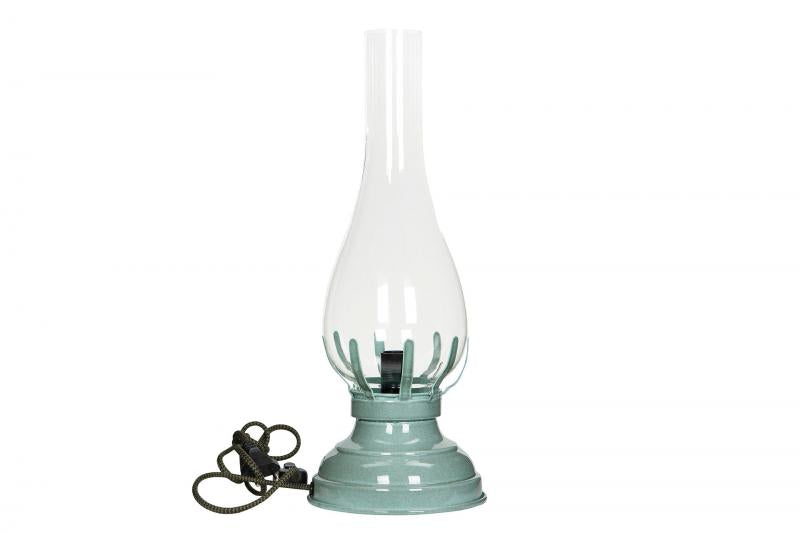 Bordlampe El 42 cm - Emalje Ocean
