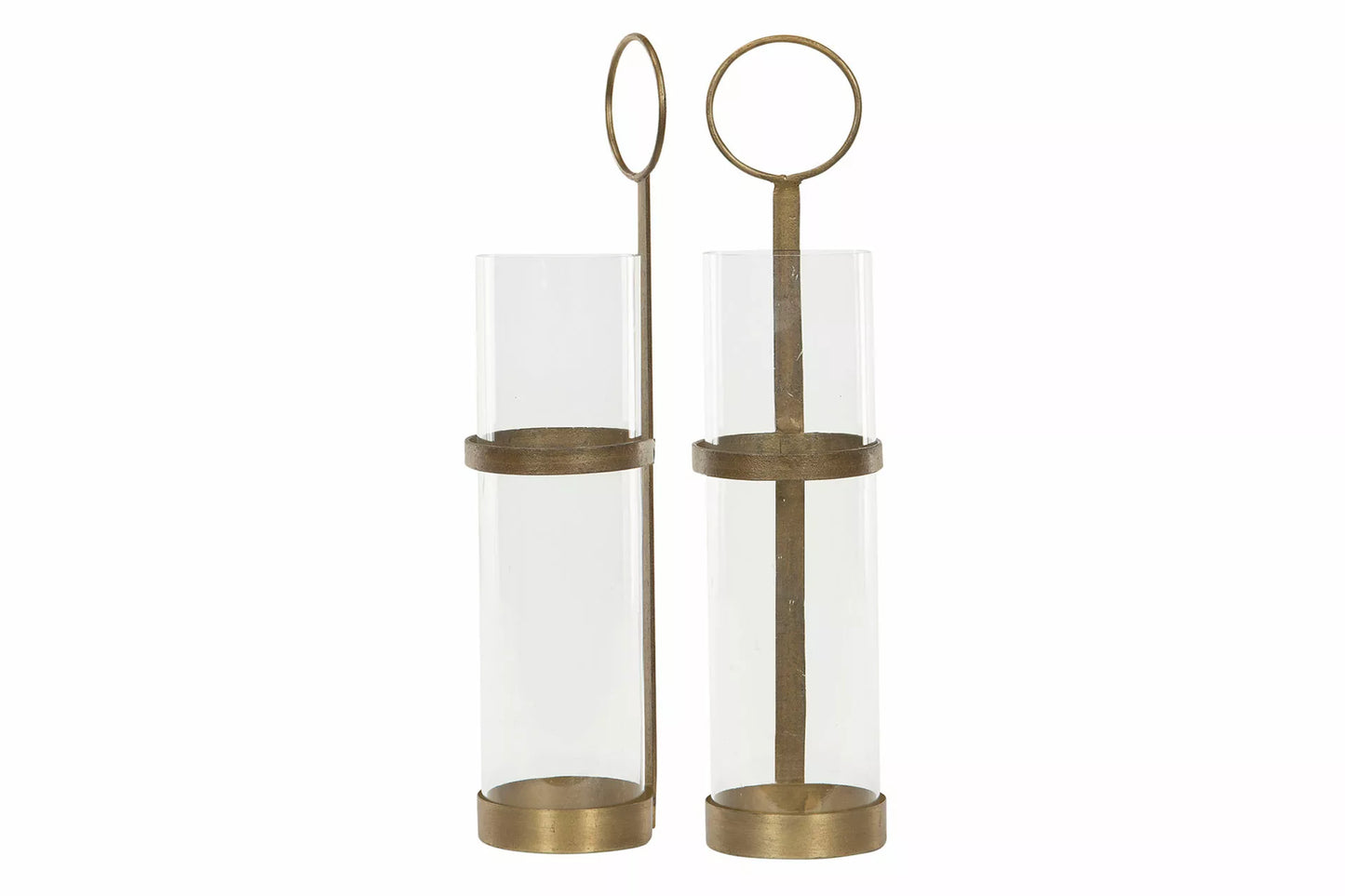 Lysestake Vegg Messing 8,5x36cm 2-pack