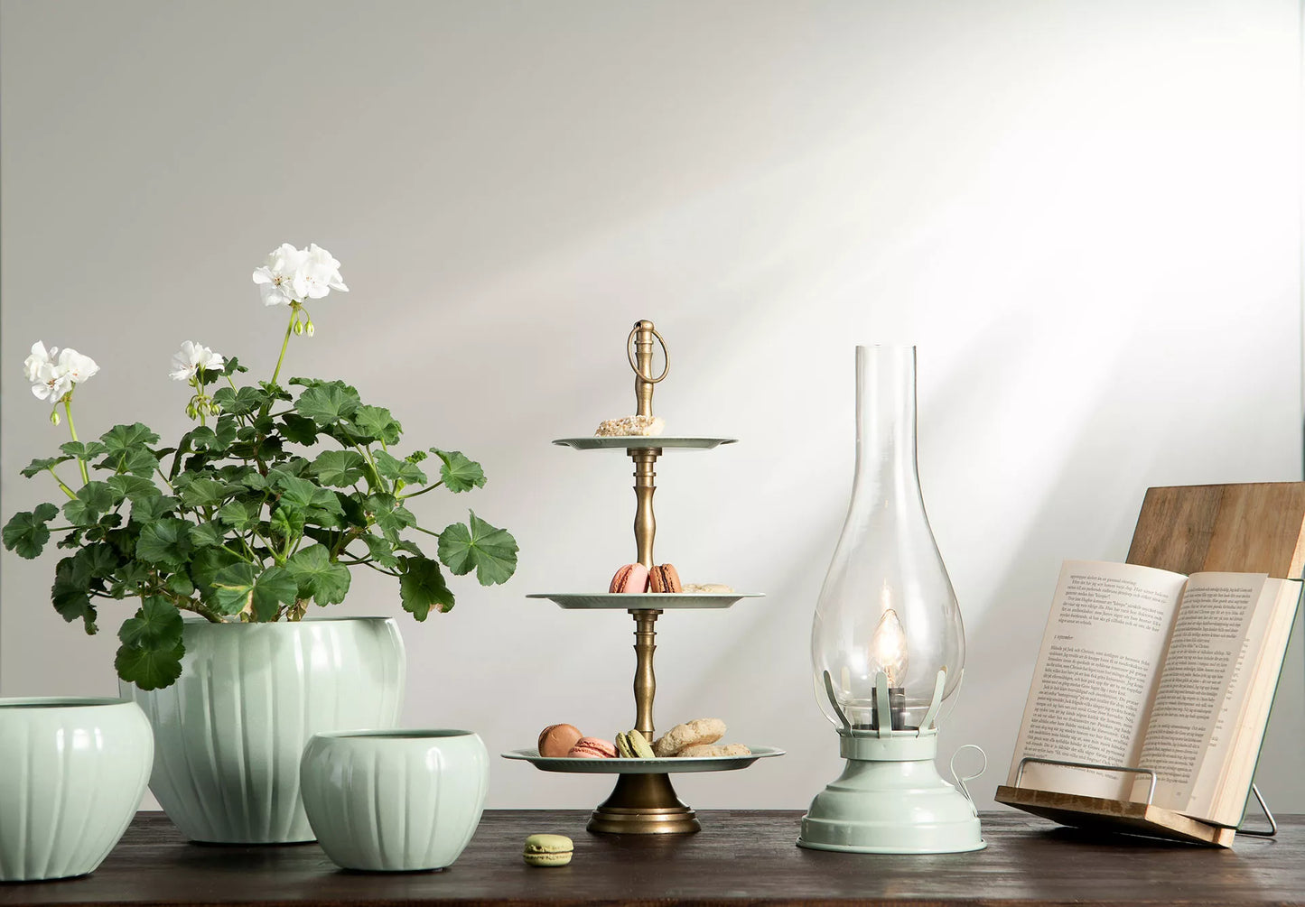 Bordlampe EL 42 cm - Breeze Green