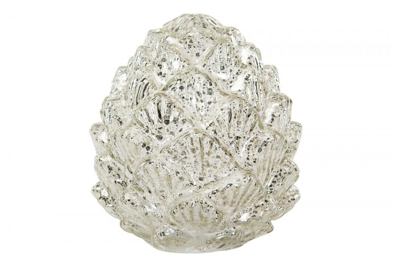 Glasskongle Led / Batteri 17x20cm