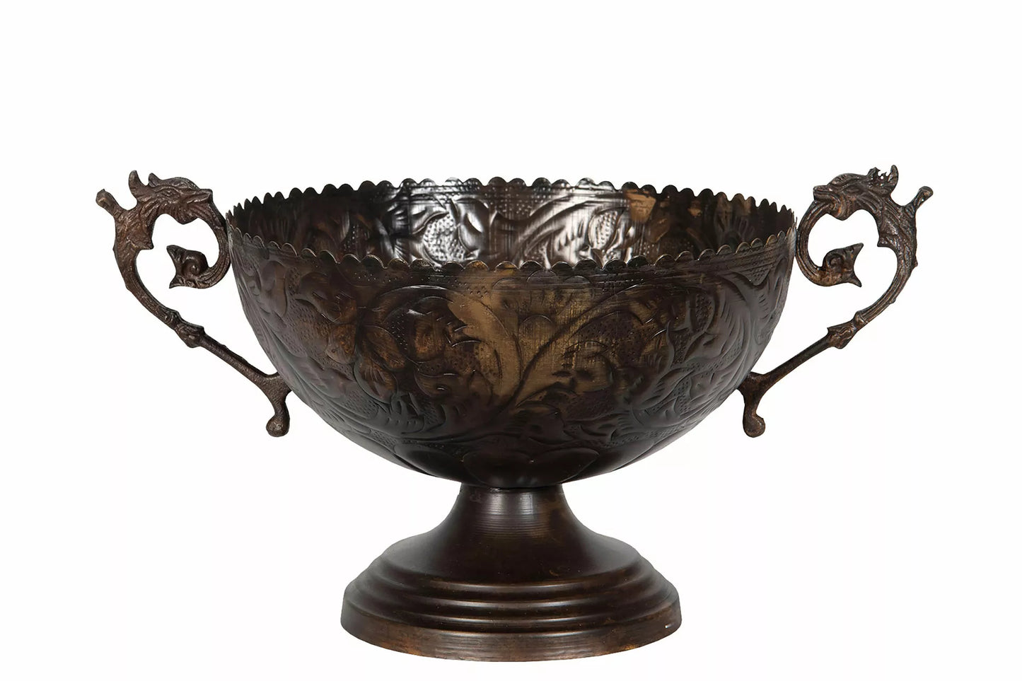 Blomkruka Pokal Lexi Antik Brun 28x20x17,5cm I lager: Vecka 11