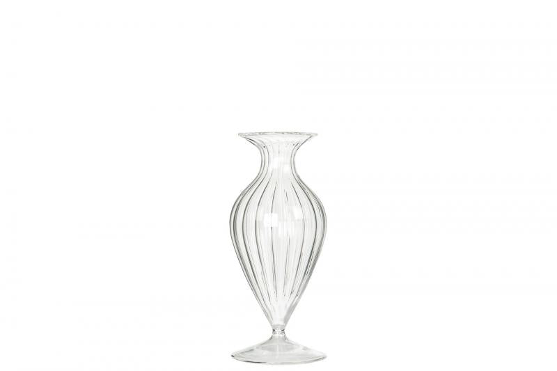 Dekorativ Vase Glass Nouveau 7,5x17,5cm